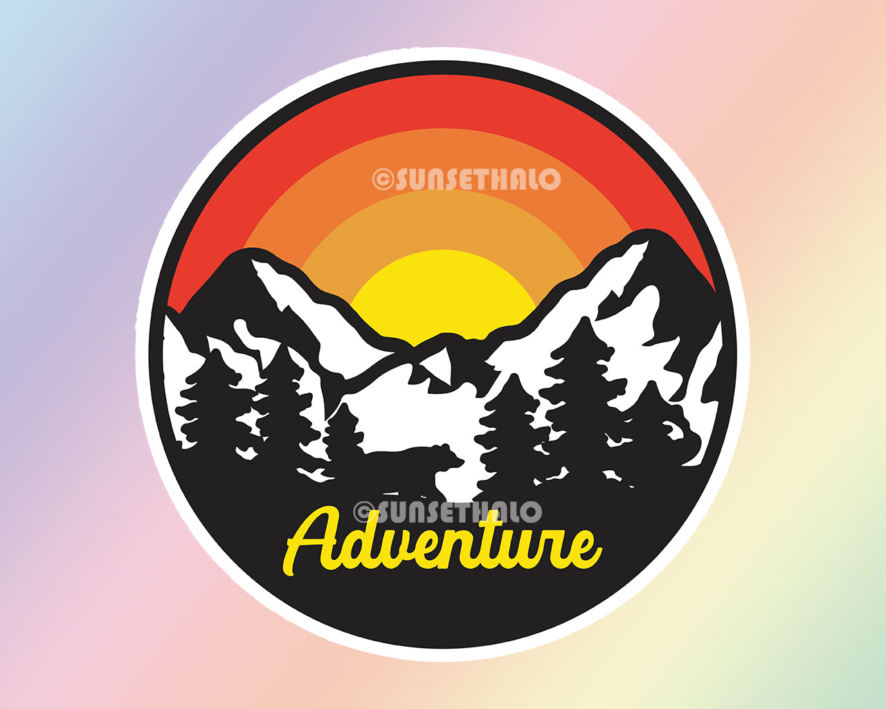 Adventure Sticker